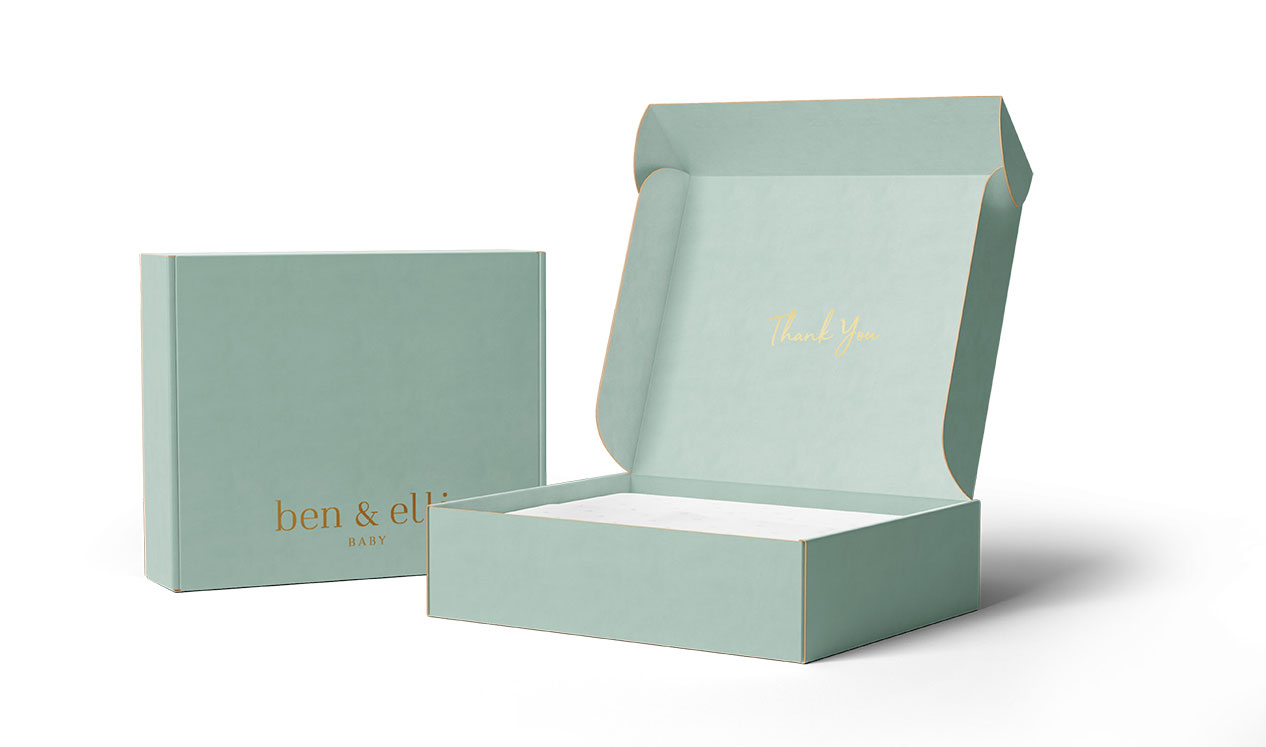 Packaging Design Ben and Ellie