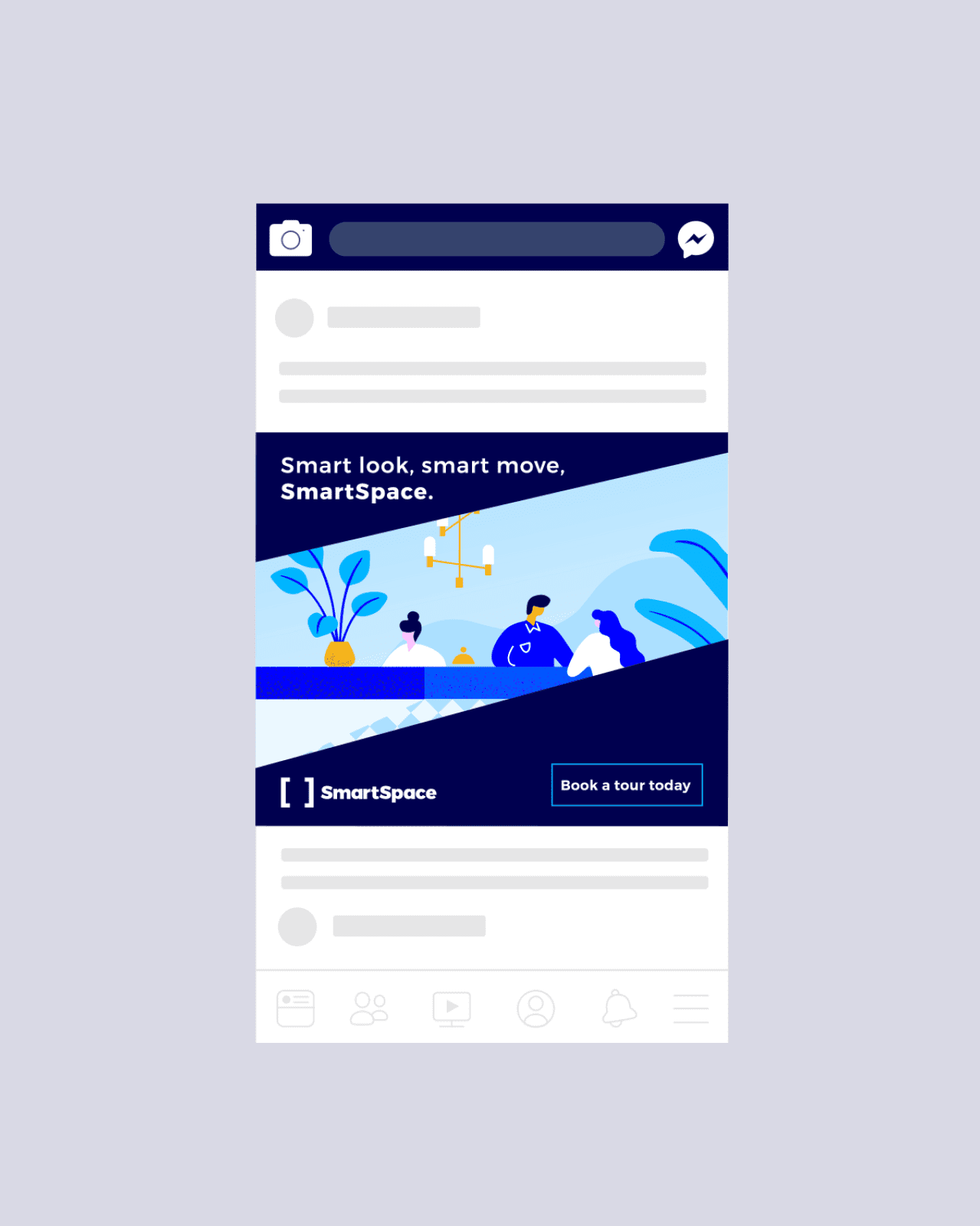 SmartSpace Mobile Mock Up