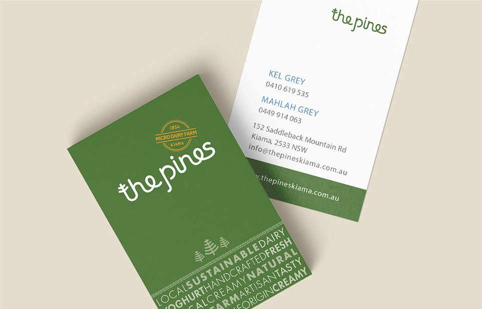 Brand Identity Design The Pines