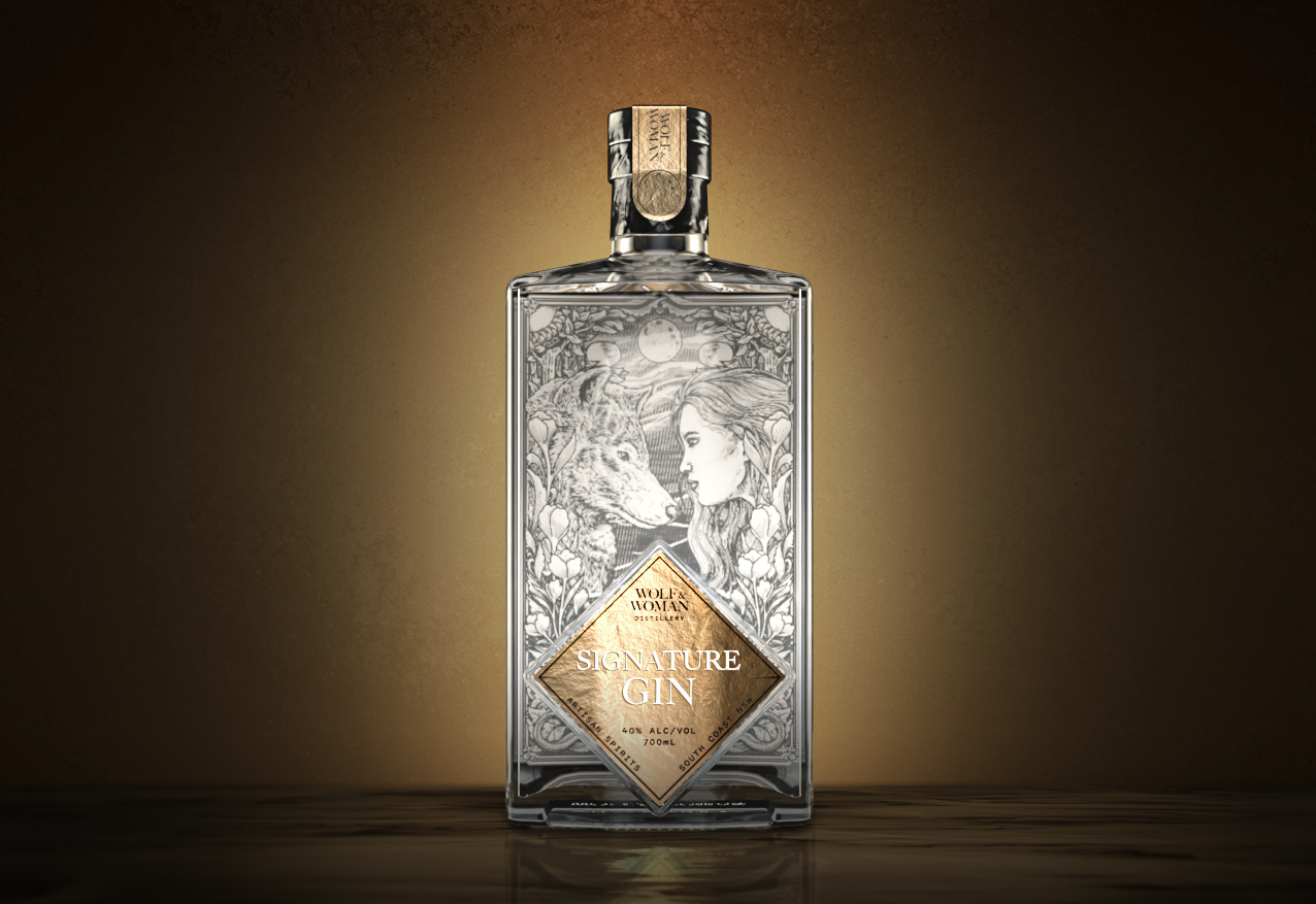 Brand Positioning and Identity - Wolf and Woman